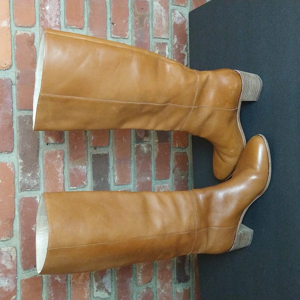 Madewell The Carlotta Tall Boot English Saddle